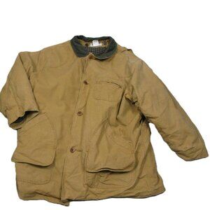 L.L. Bean Men's Vintage Tan Canvas Removable Lining Barn Jacket Size XXL Tall